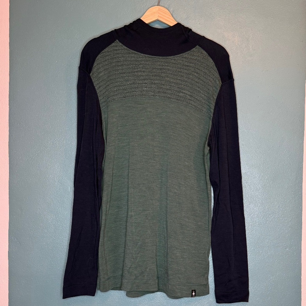 Smartwool 250 Merino Wool Hooded Sweatshirt Thermal Base Layer Men’s Large